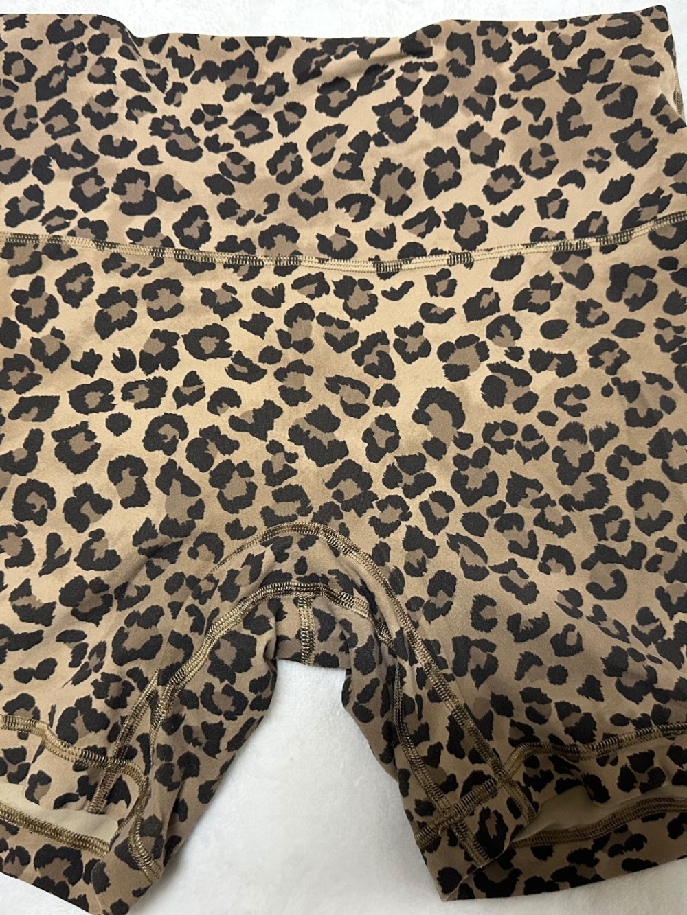lululemon leopard shorts